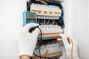 electrician-cedar-park-texas-testing-electrical-panel